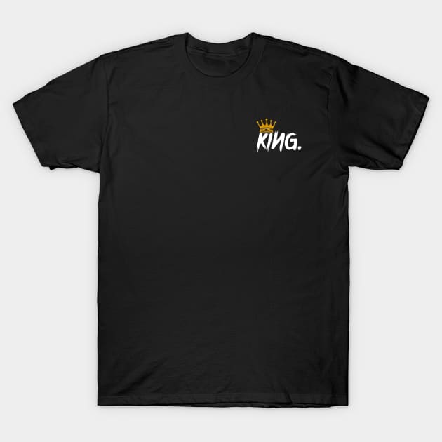 KING (White) T-Shirt by Reese